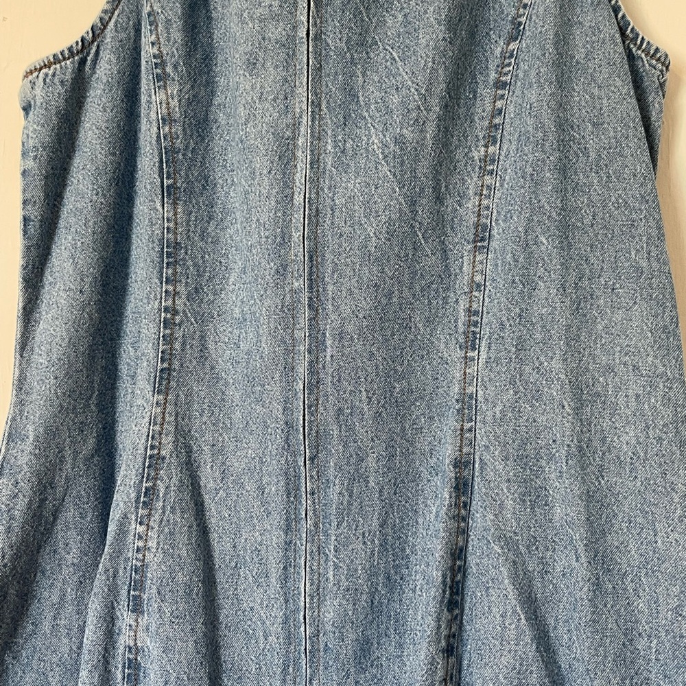 California Concepts Vintage Embroidered Denim Dress - Picture 3 of 5